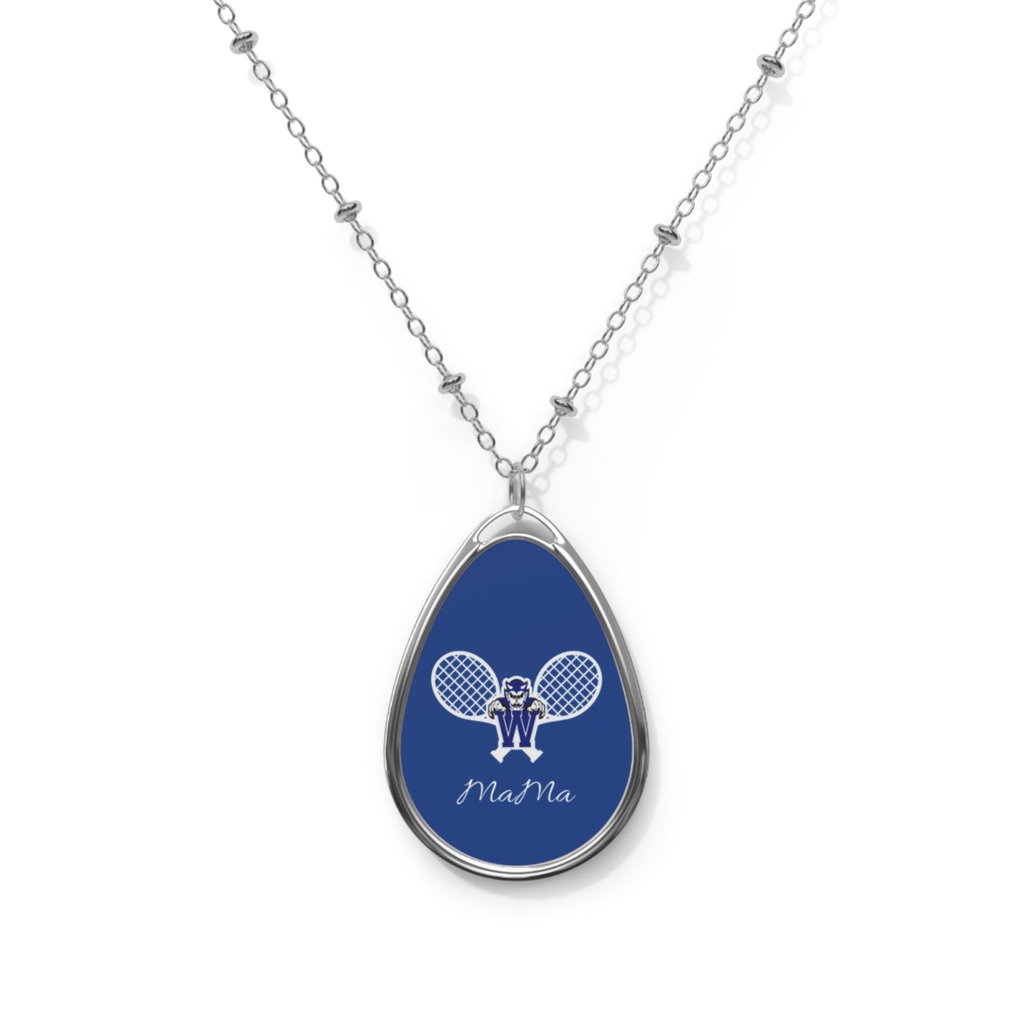 Girls Tennis Mama Necklace - FITGEAR 4U