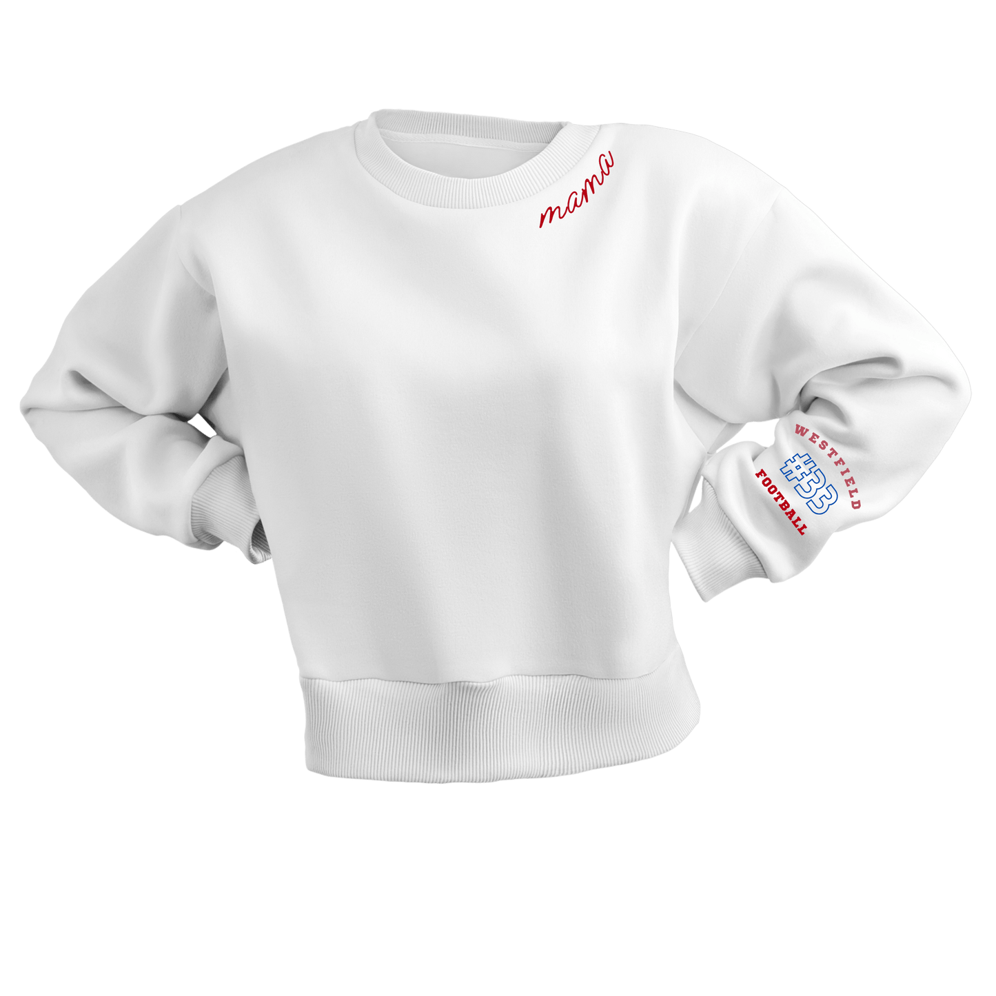 Personalized Westfield Mama Crew Sweatshirt - FITGEAR 4U