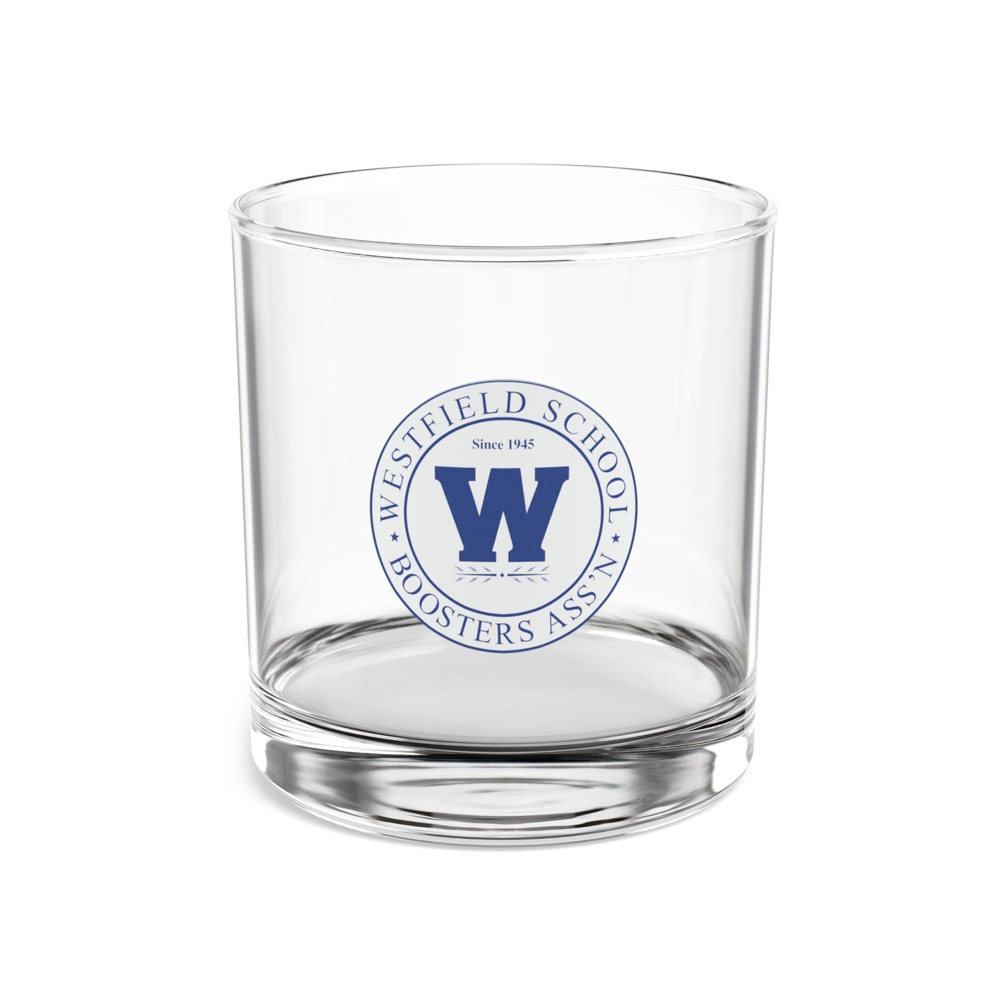 Westfield Boosters Ass'n Rocks Glass - FITGEAR 4U