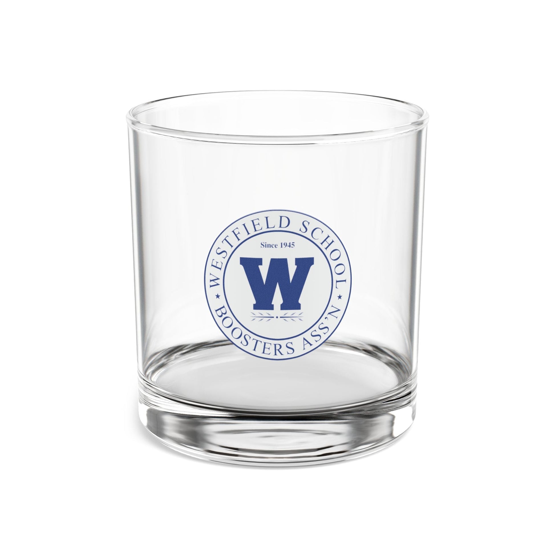 Westfield Boosters Ass'n Rocks Glass - FITGEAR 4U