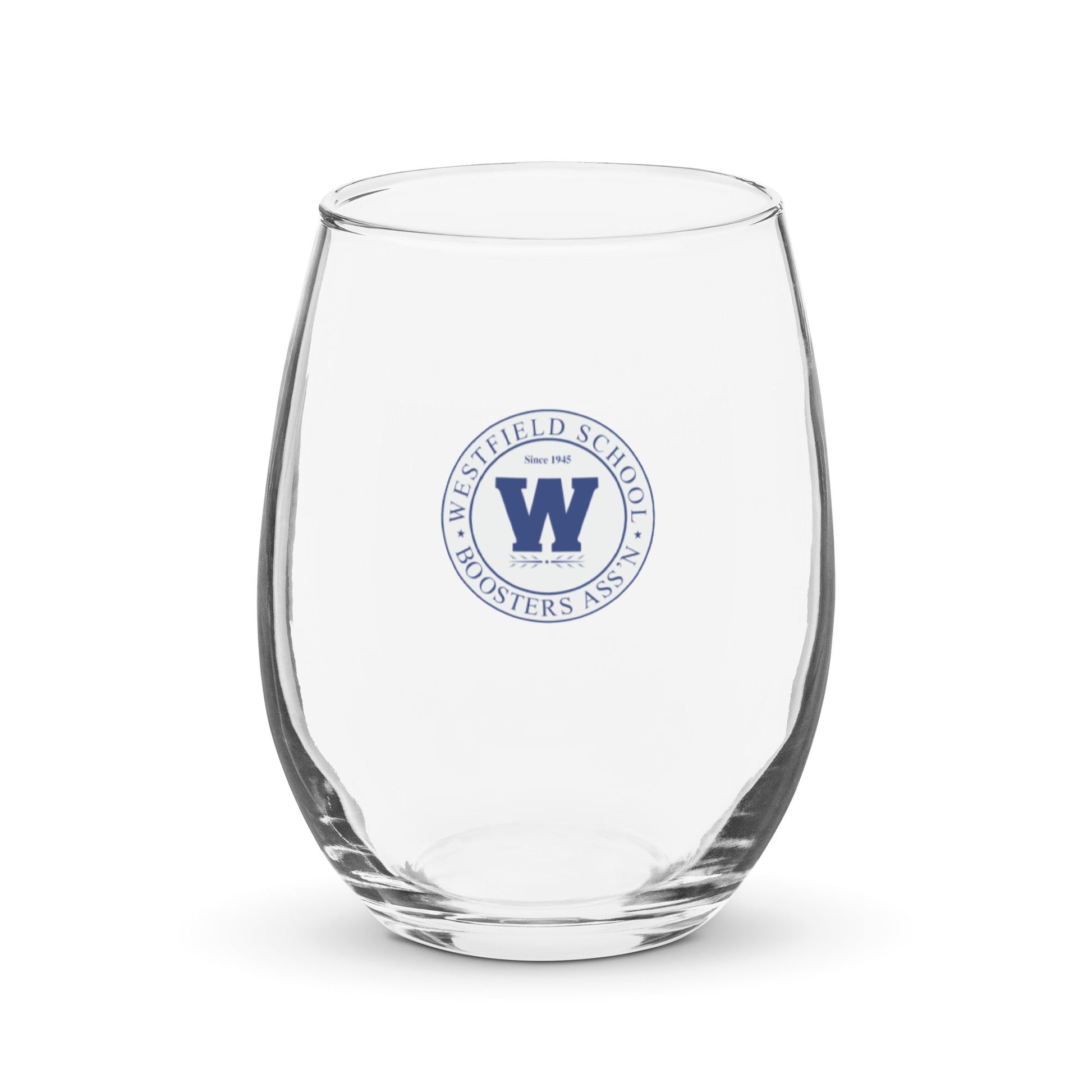 Westfield Boosters Ass'n Stemless Wine Glass - FITGEAR 4U