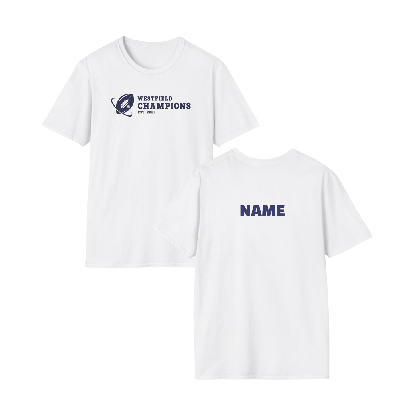 Westfield PAL Champions Tee Personalized with Name - FITGEAR 4U