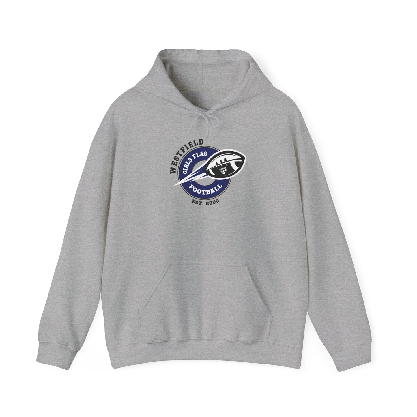 Westfield PAL Girls Flag Football Hoodie Personalized with Name - FITGEAR 4U