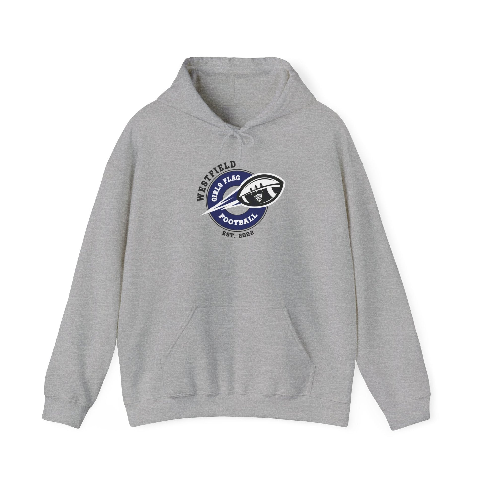 Westfield PAL Girls Flag Football Hoodie Personalized with Name - FITGEAR 4U