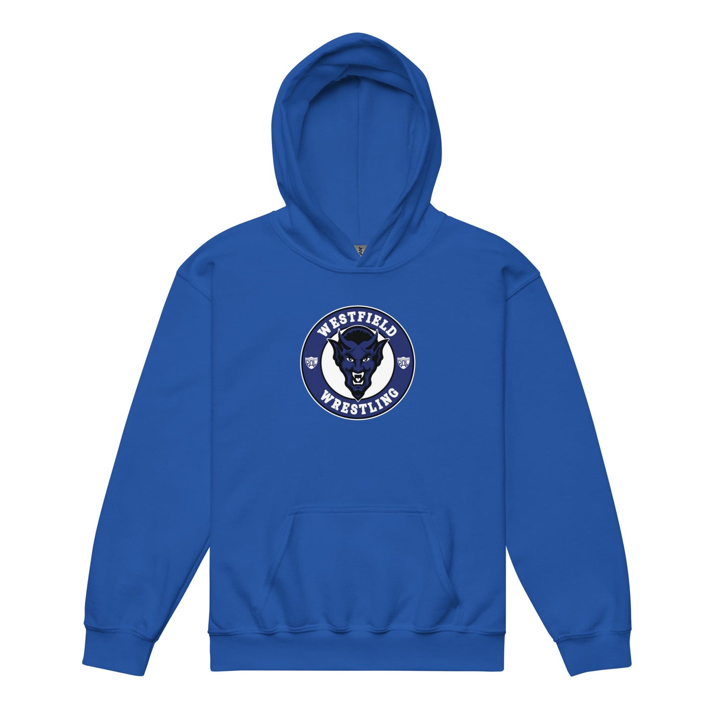 Westfield PAL Wrestling Youth Hoodie Personalized with Name - FITGEAR 4U
