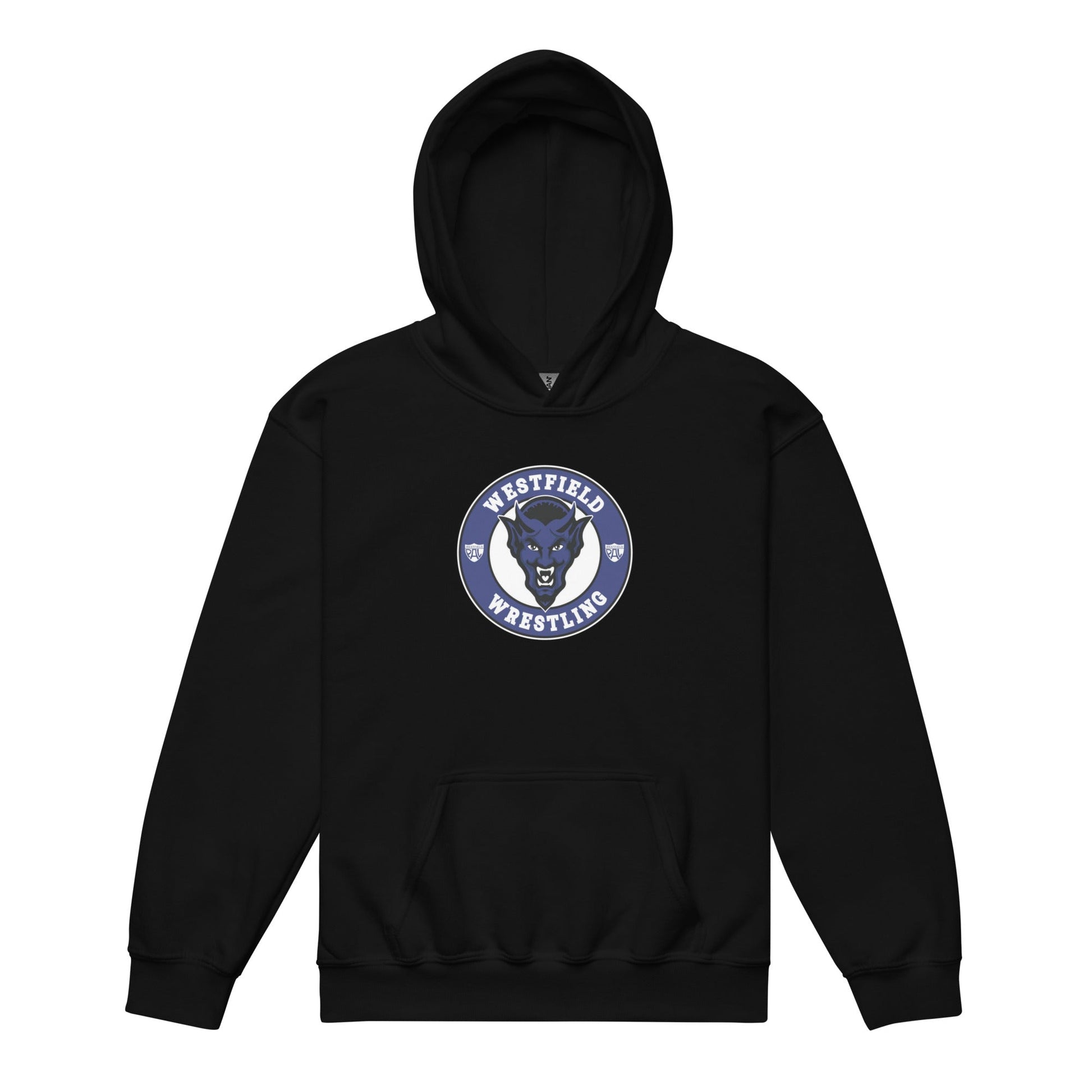 Westfield PAL Wrestling Youth Hoodie Personalized with Name - FITGEAR 4U