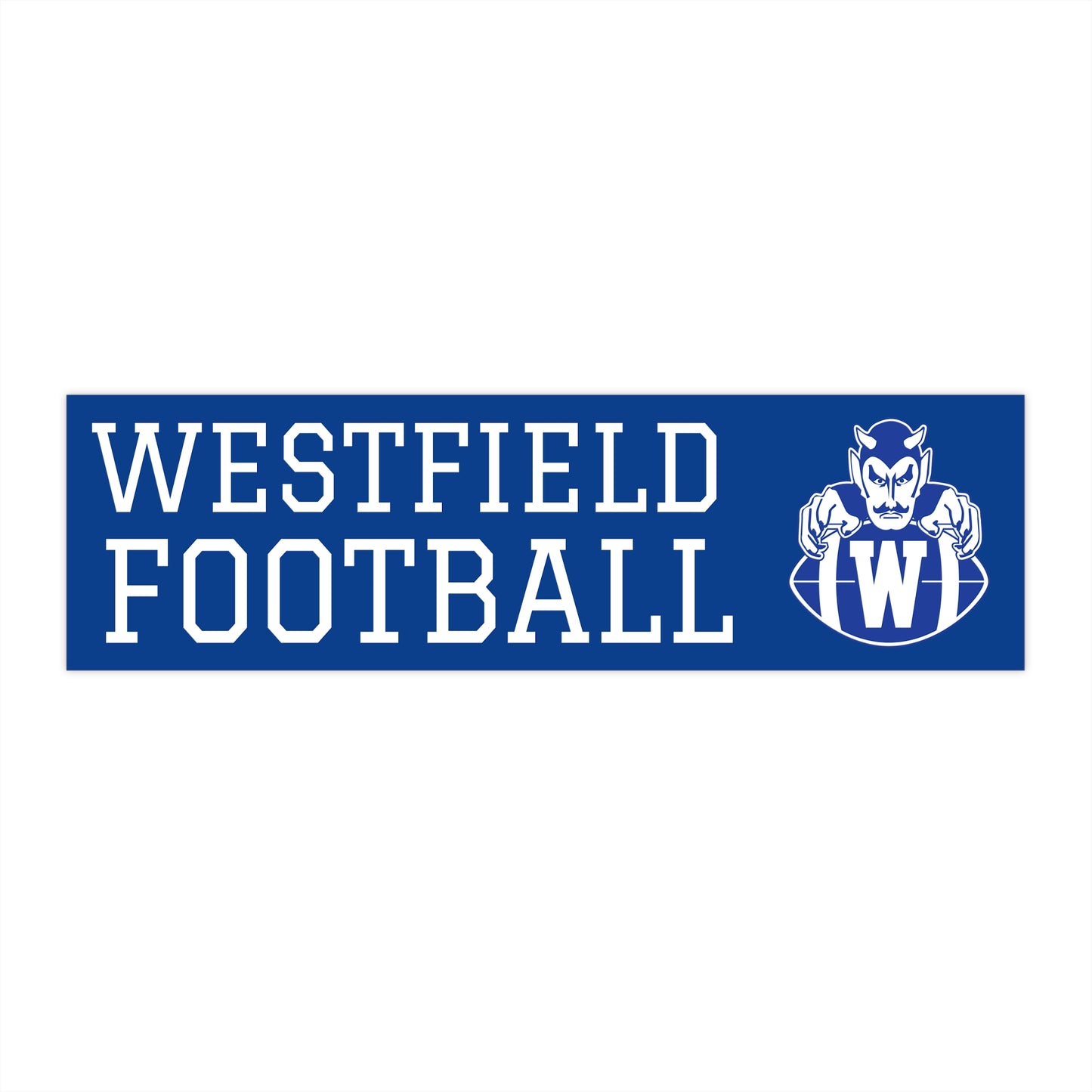 Westfield Football Bumper Stickers