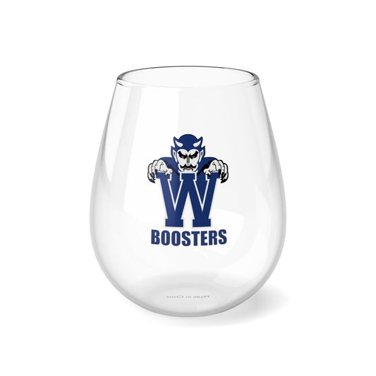 Westfield Boosters Stemless Wine Glass