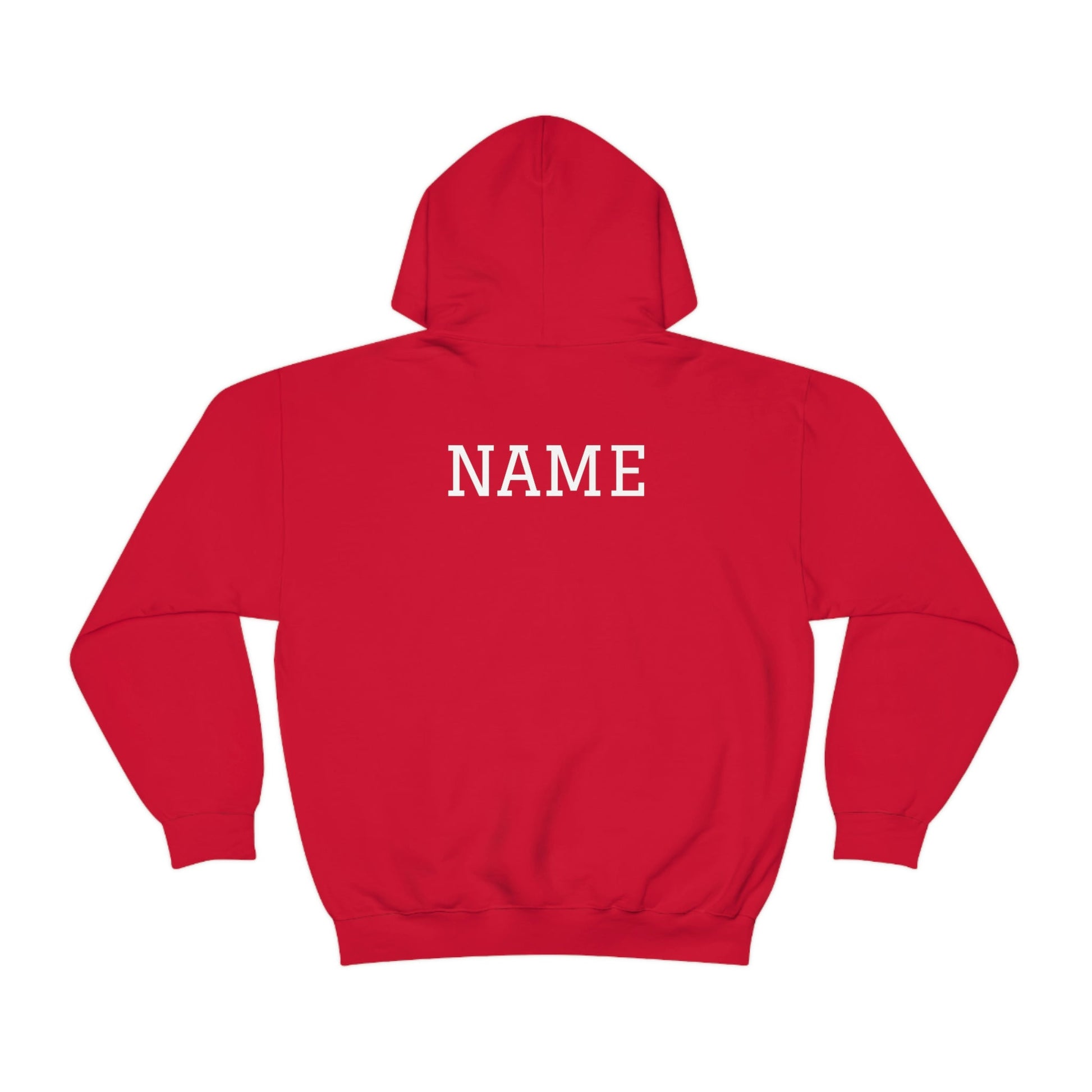 Boys Tennis Hoodie Personalized with Name [Design 1] - FITGEAR 4U