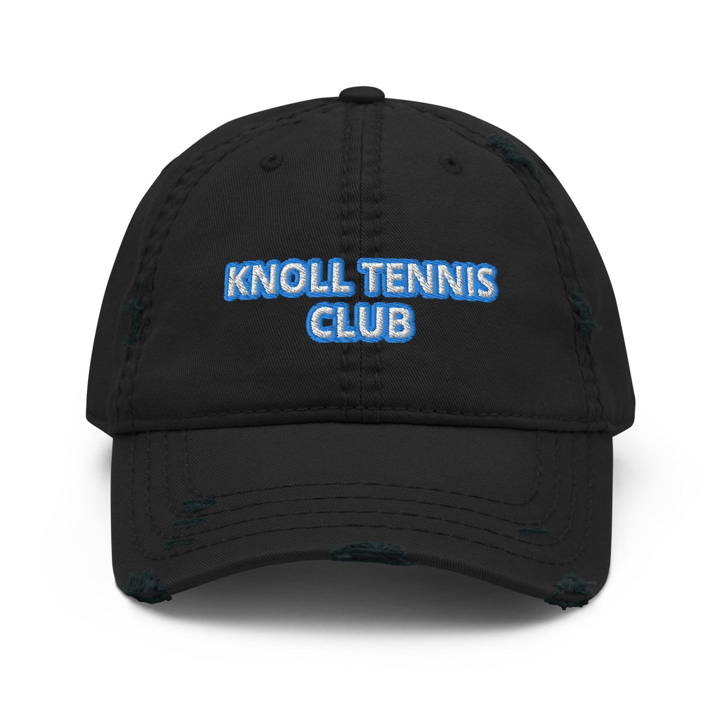 Knoll Tennis Club Distressed Dad Hat - FITGEAR 4U