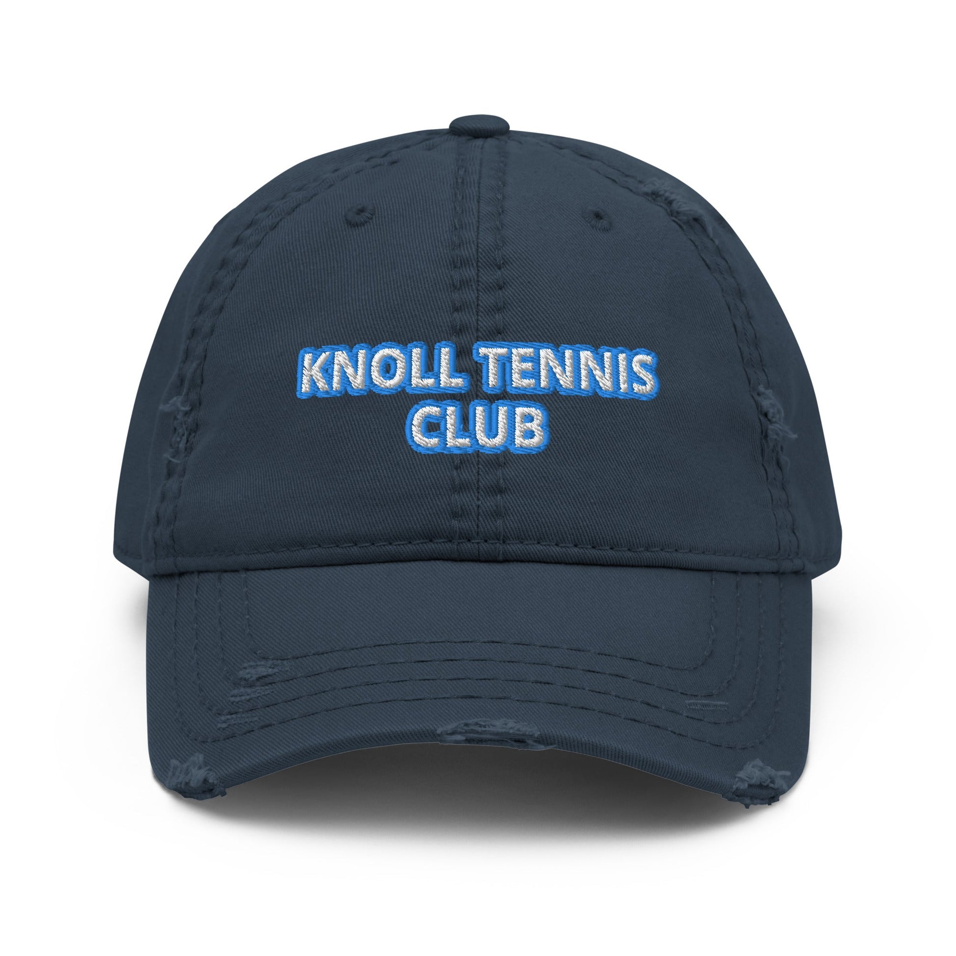 Knoll Tennis Club Distressed Dad Hat - FITGEAR 4U