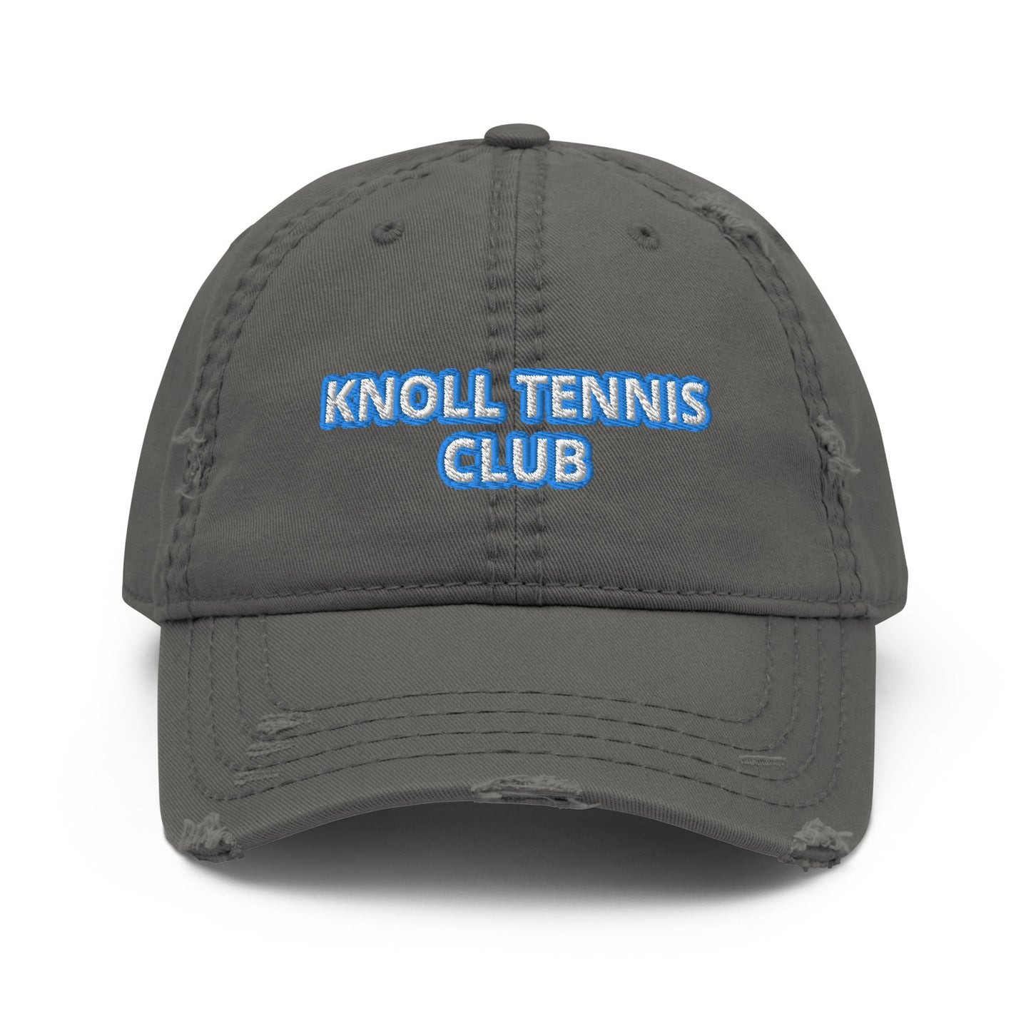 Knoll Tennis Club Distressed Dad Hat - FITGEAR 4U