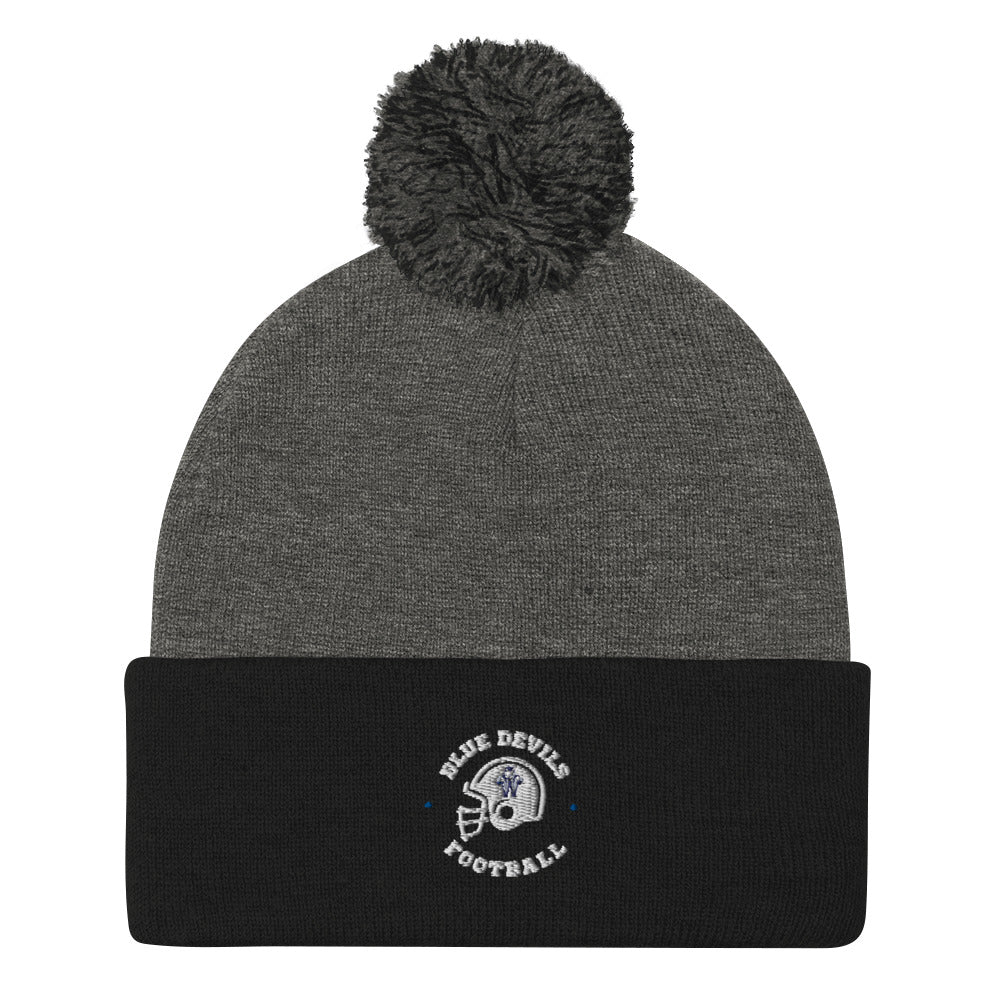 Westfield Football Pom-Pom Hat