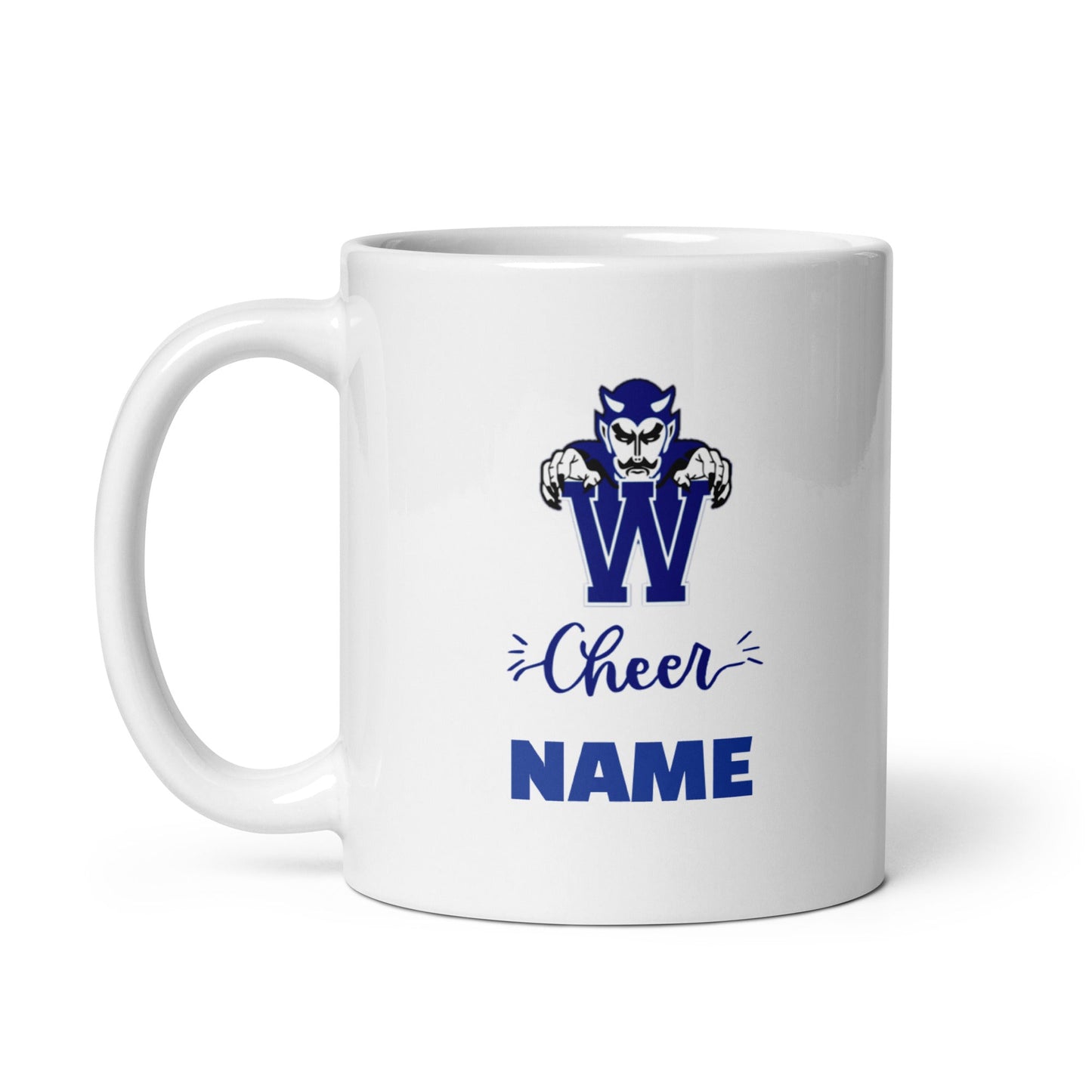 Westfield Cheer Mug Personalized with Name - FITGEAR 4U