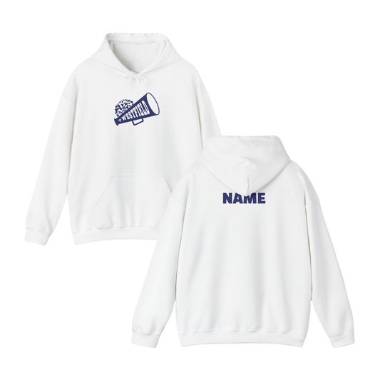 Westfield PAL Cheerleading Hoodie Personalized with Name - FITGEAR 4U