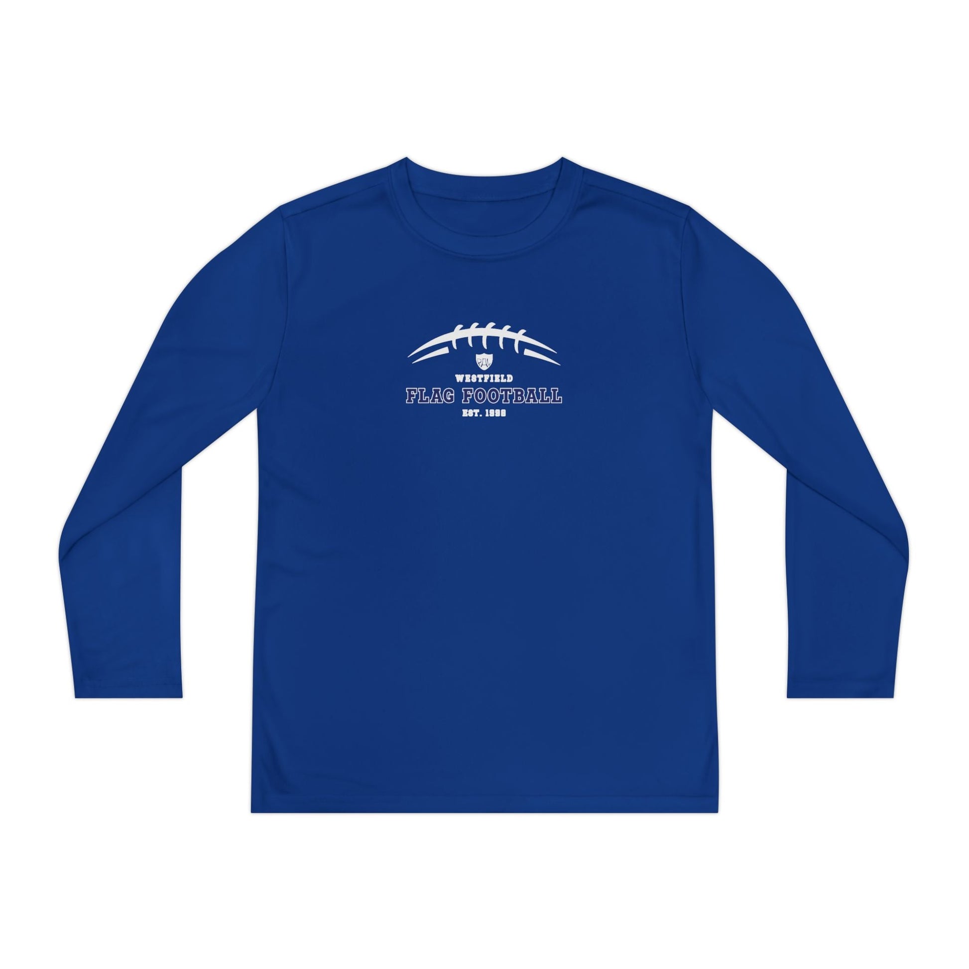 Westfield PAL Flag Football Youth Dry - Fit Longsleeve Tee Personalized with Name - FITGEAR 4U