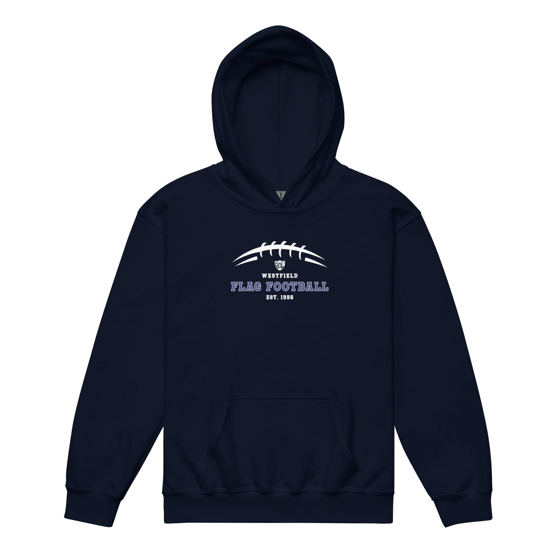 Westfield PAL Flag Football Youth Hoodie Personalized with Name - FITGEAR 4U