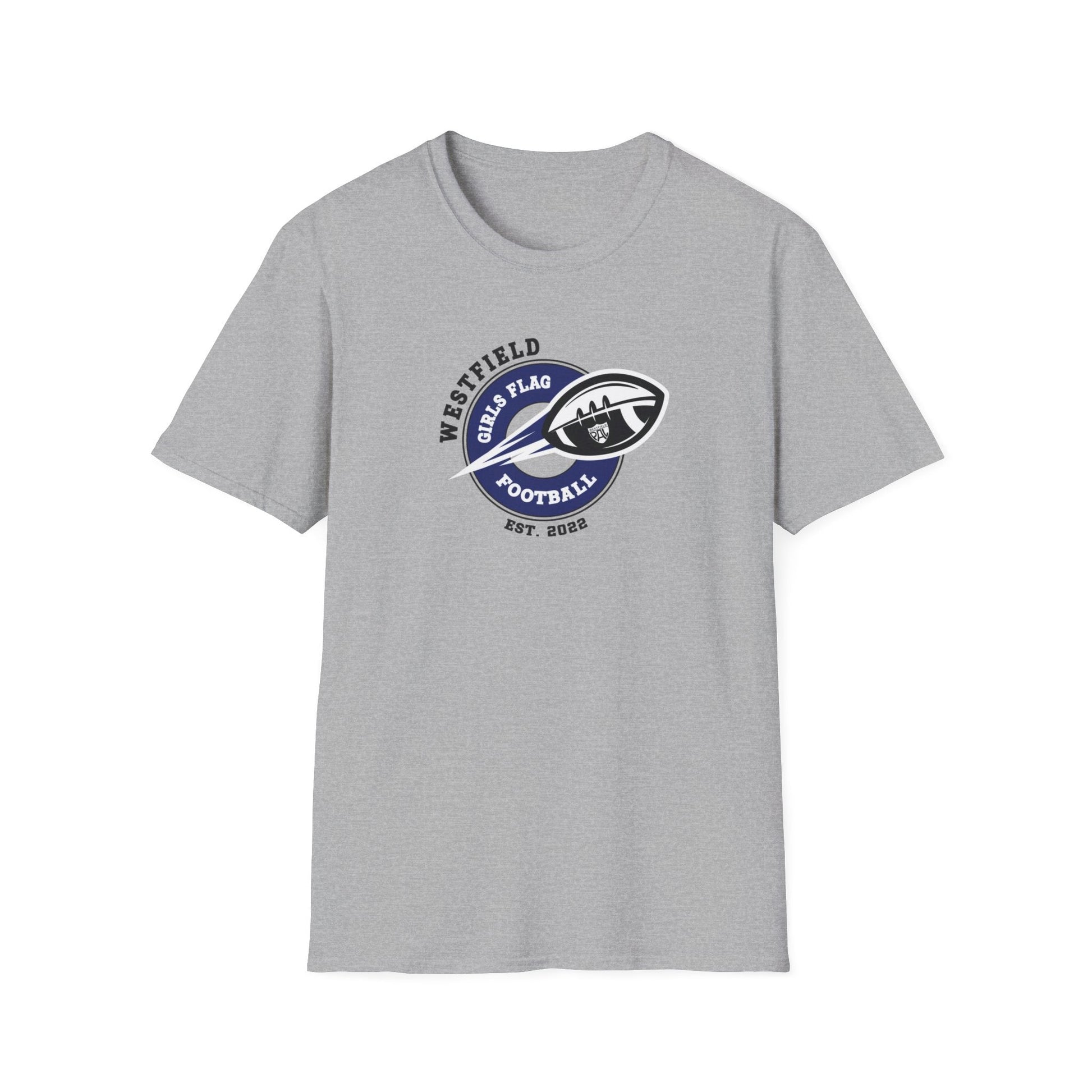 Westfield PAL Girls Flag Football Tee Personalized with Name - FITGEAR 4U