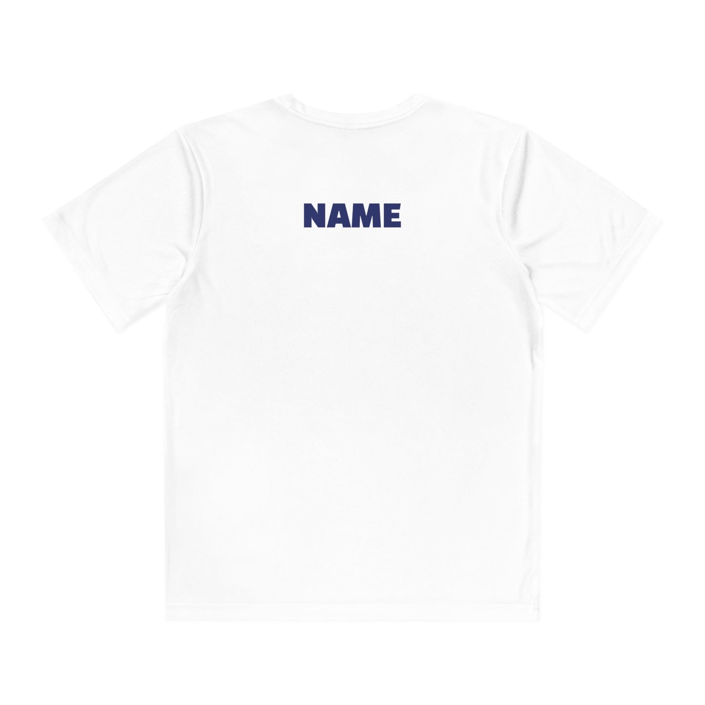 Westfield PAL Girls Flag Football Youth Dry - Fit Tee Personalized with Name - FITGEAR 4U