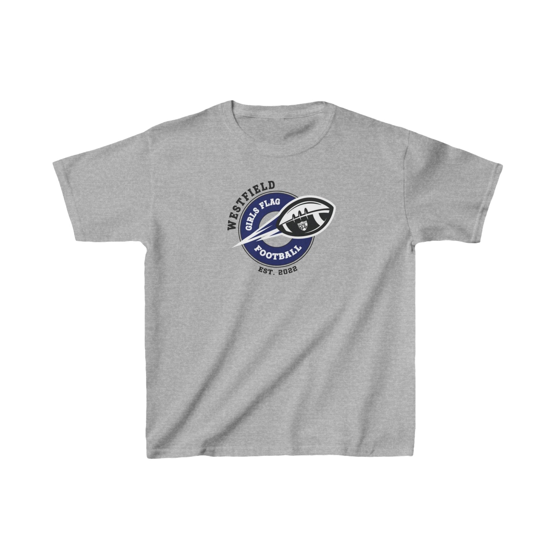 Westfield PAL Girls Flag Football Youth Tee - FITGEAR 4U