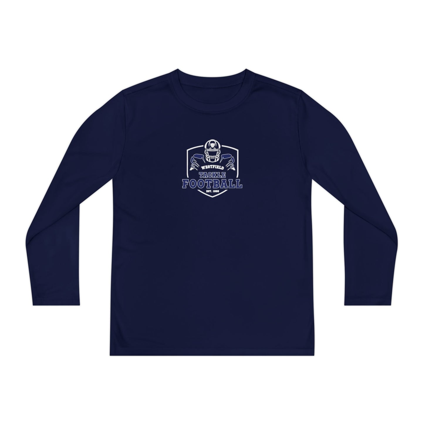 Westfield PAL Tackle Football Youth Dry - Fit Longsleeve Tee Personalized with Name - FITGEAR 4U