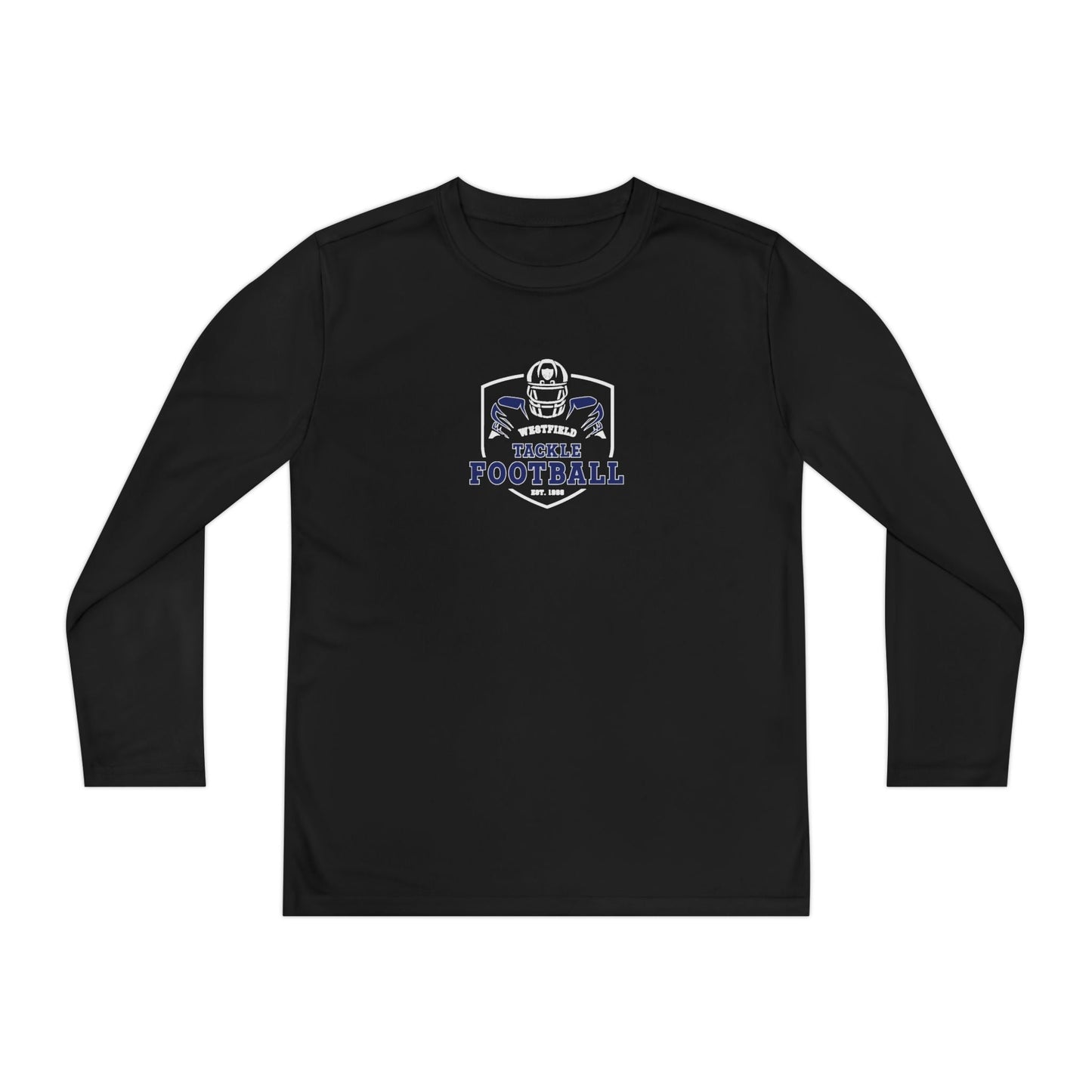 Westfield PAL Tackle Football Youth Dry - Fit Longsleeve Tee Personalized with Name - FITGEAR 4U