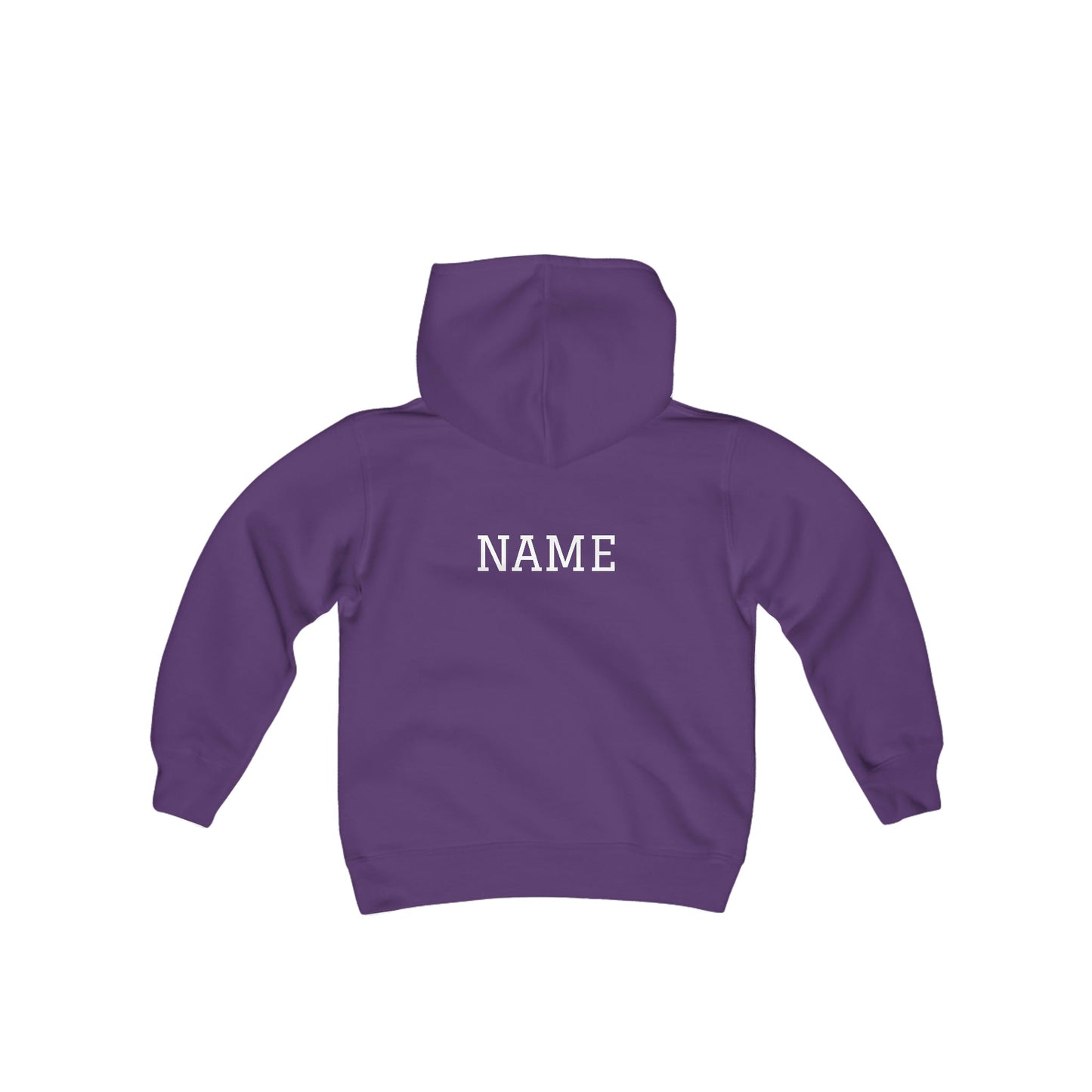 Youth Flag Hoodie Personalized with Name [Design 3] - FITGEAR 4U