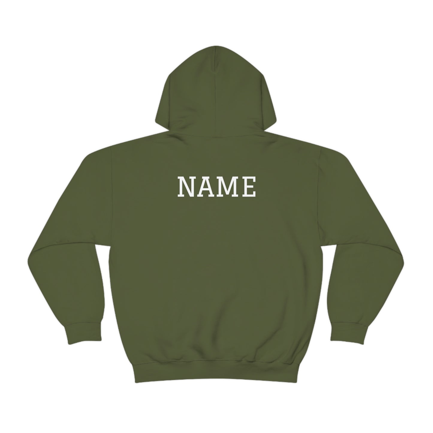 Flag Hoodie Personalized with Name [Design 3]
