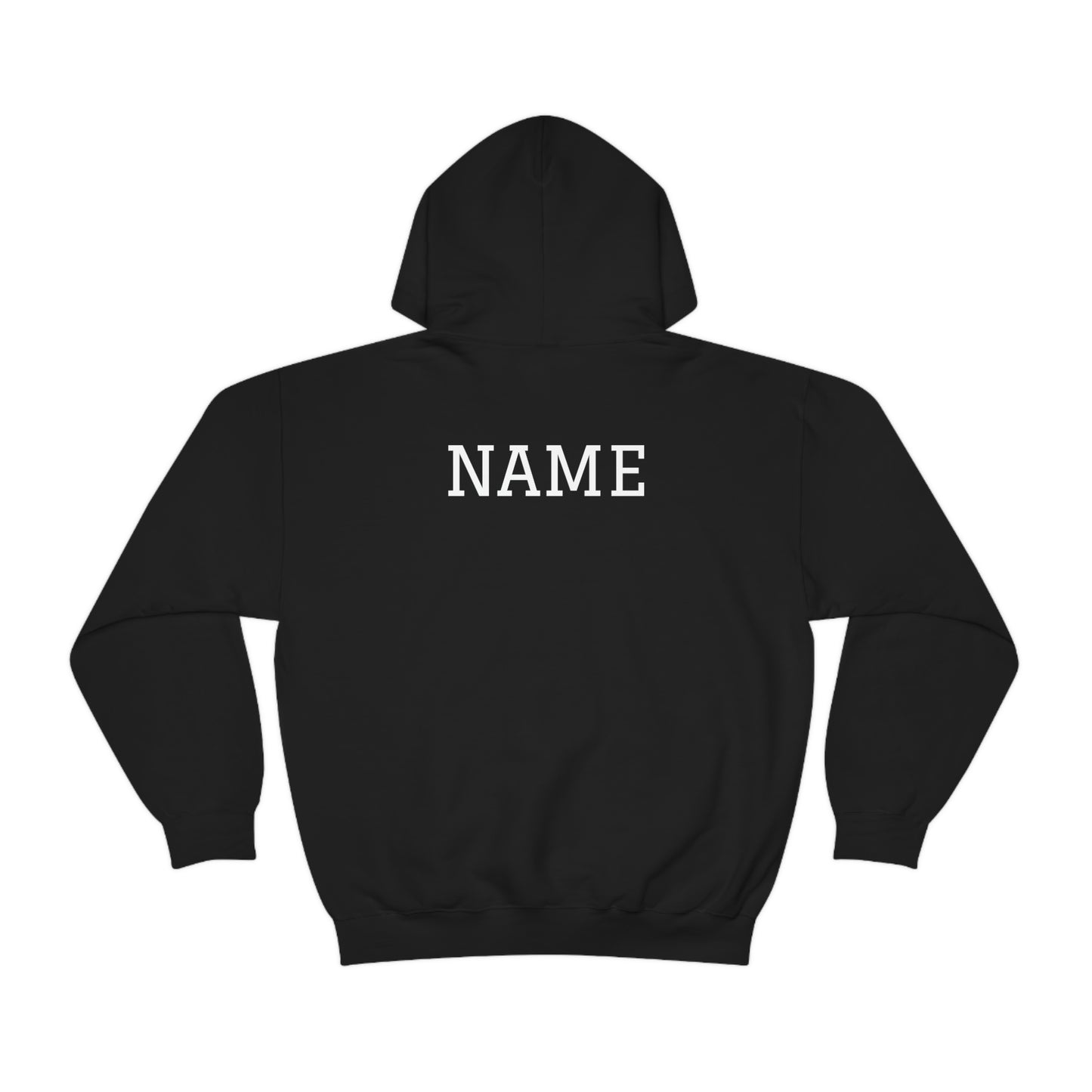 Boys Tennis Hoodie Personalized with Name [Design 1]