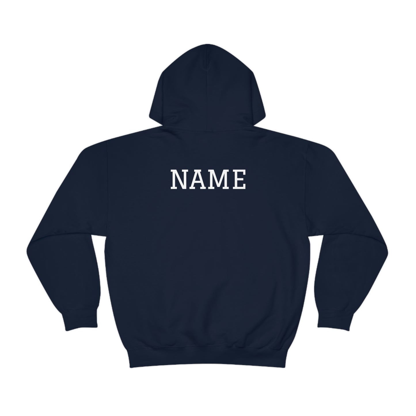 Boys Tennis Hoodie Personalized with Name [Design 2]